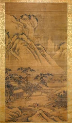 Yuan An schläft durch den Schnee