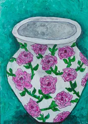 Rosa Rosen Vase
