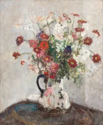 Blumen in einem Krug, ca. 1925