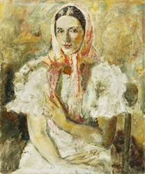 Russisches Bauernmädchen, Olga Eliena