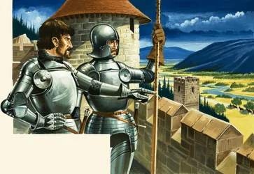 Blick über die Zinnen