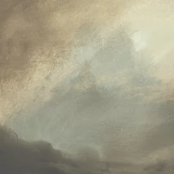Nebliger Horizont