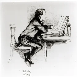 Porträt von Charles Lamb (1775-1834)
