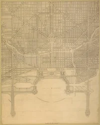 Tafel 110 aus dem Plan von Chicago, 1909: Chicago. Plan des vollständigen Straßensystems