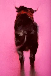 Stier (Detail)