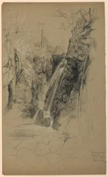 Ein Wasserfall