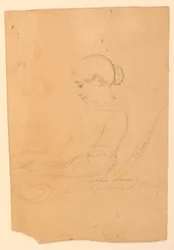 Annie A Brush, sitzend, 22. September 1841