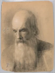 Studie für "Eine Lektion in Ch", 1863