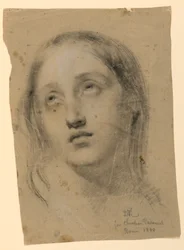 Studie für "Frühe christliche Gefangene", 1840