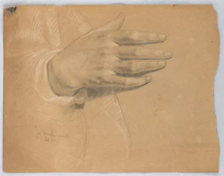 Studie für "Martha tadelt"