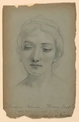 Zeichnung, Studie für "Der Goldschmied", 5. Juni 1883