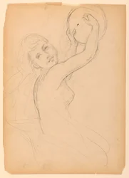 Zeichnung, Studie für die National Academy, 1887