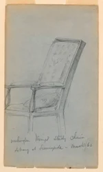 Washington Irvings Arbeitszimmer, 15. März 1860