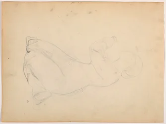 Kniende Frau, ca. 1852