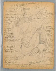 Studie für das Porträt von Mr. Winthrop