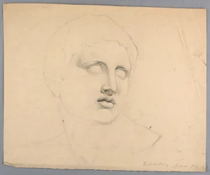 Studie von Mark Anthony nach einer Statue