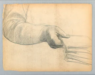 Studie des rechten Arms