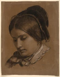 Die Frau des Künstlers Sophie