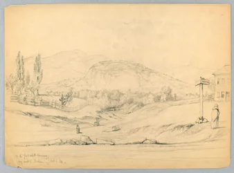 Zum Ford in North Conway, auf der Straße nach Jackson, New Hampshire