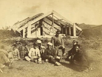Kowitis Rununga Haus, Waioneo, Bay of Islands, ca. 1870