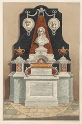 Denkmal für Ann Tolson auch für Caleb Cotesworth und Susannah, seine Frau aus der Isleworth Kirche