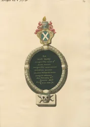 Denkmal für Jacob Hawley aus der Brentforth-Kirche