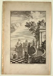 Titelseite, Nouveaux Livre de Paysages