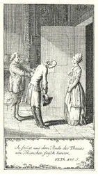 So, eine frische Blume taucht aus dem Bad des Thau auf