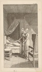 Alexander und Minchen schwören sich ewige Treue am Sterbebett ihrer Mutter