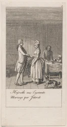 Beweggründe zur Heirat und ihre Folgen. Bl. 5