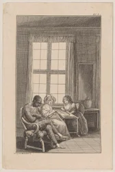 Blatt 1 zu Ewalds Schauspiel "Harlekin Patriot"