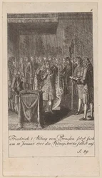 Blatt 5 der Folge „Brandenburgische Geschichte“
