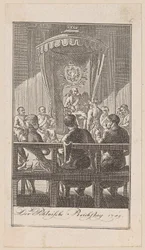 Blatt 6 der „Darstellungen aus der neuen Geschichte“