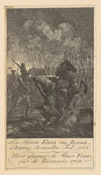 Blatt 7 der „Brandenburgischen Kriegsszenen“