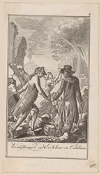 Blatt 8 der „Darstellungen aus der neuen Geschichte“