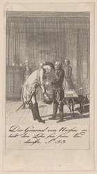 General von Nassau erhält den Lohn für seine Verdienste