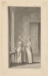 Hanne und Mariane in Weisses Lustspiel "Der Neid bringt sich selbst um sein Brot"