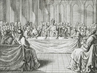 Illustration zu Basedows „Elementarwerk“