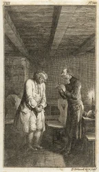 Illustration zu Henry Pestalozzis „Lienhard und Gertrud oder die Sitten des Dorfes“