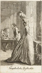 Illustration zu „Das Leben einer schlecht erzogenen jungen Dame“