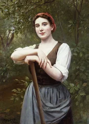 Bauernmädchen, 1889