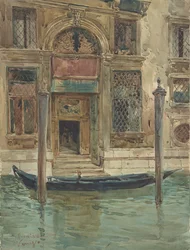 Portal eines venezianischen Palastes