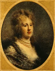 Porträt der Baronin Frankfort