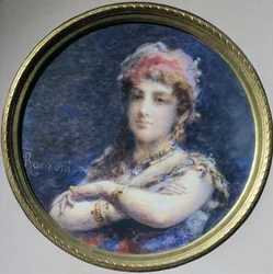 Porträt von Prinzessin Troubetzkoy