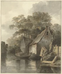 Häuser an einem Kanal