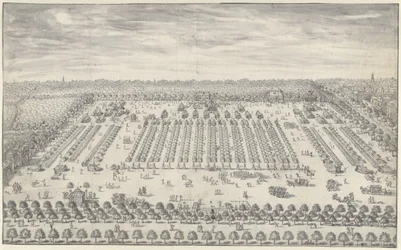 Lager bei Den Haag, 1742