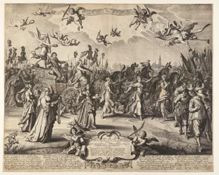 Der Triumphwagen von Prinz Hendrik von Oranien