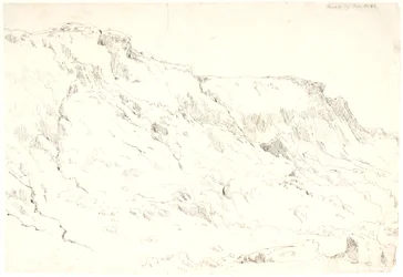 Parti af klinten ved Bovbjerg