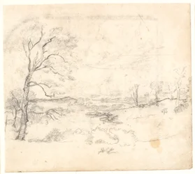 Aussicht über eine hügelige und bewaldete Landschaft