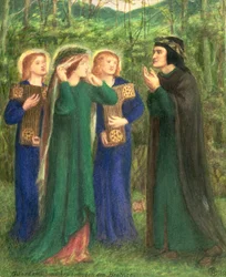 Dante trifft Beatrice